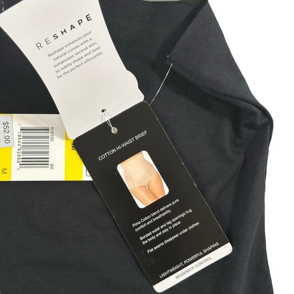 Wacoal Women's Beyond Naked Cotton Blend Shaping Hi-Waist Brief Size M - Picture 5 of 7